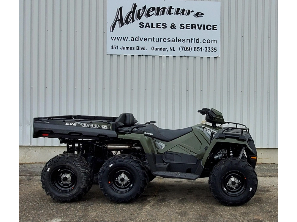 2026 Polaris Sportsman 6x6 570 Sage Green alt