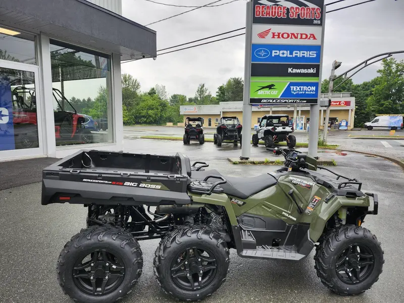 2026 Polaris SPORTSMAN 6X6 570 SAGE GREEN | En stock Big Boss + camouflage dispo