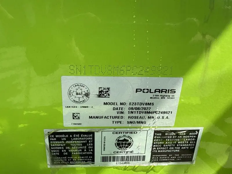 2023 Polaris Patriot Boost Indy VR1 137
