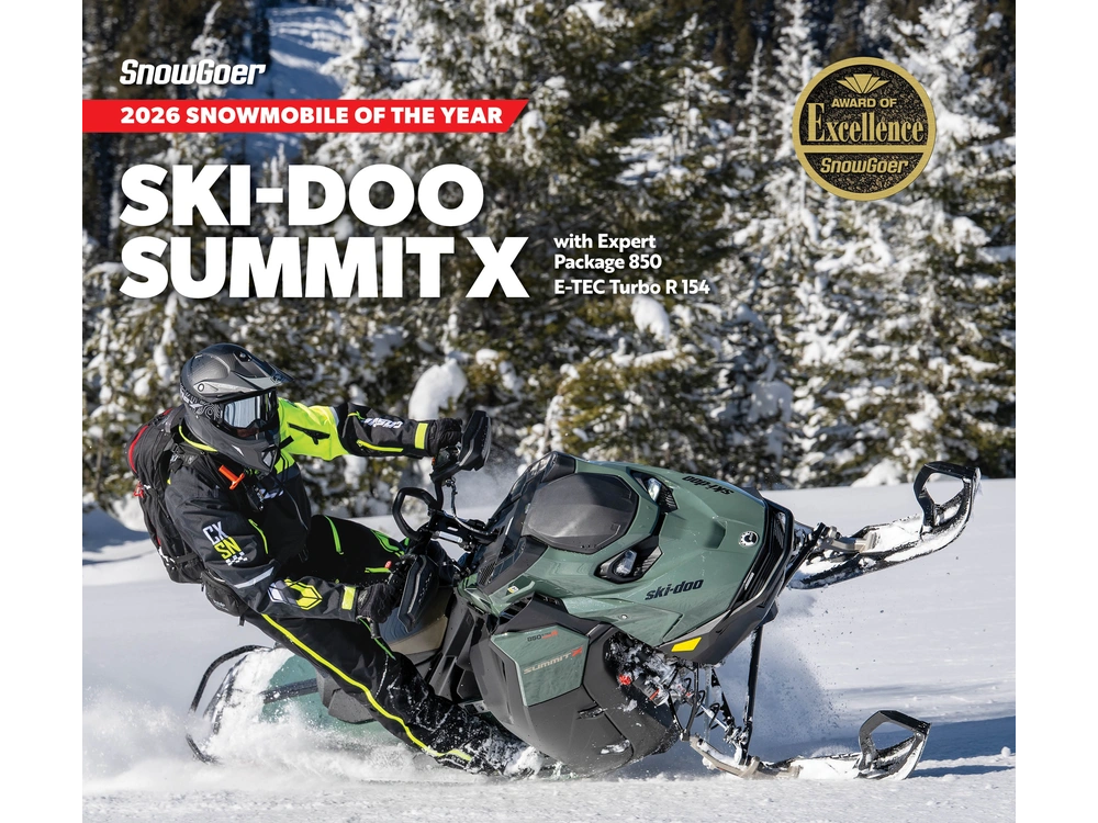 2026 Ski-doo Summit Edge Pkg 154 850 Turbo R 3.0" Shot Monument Grey alt