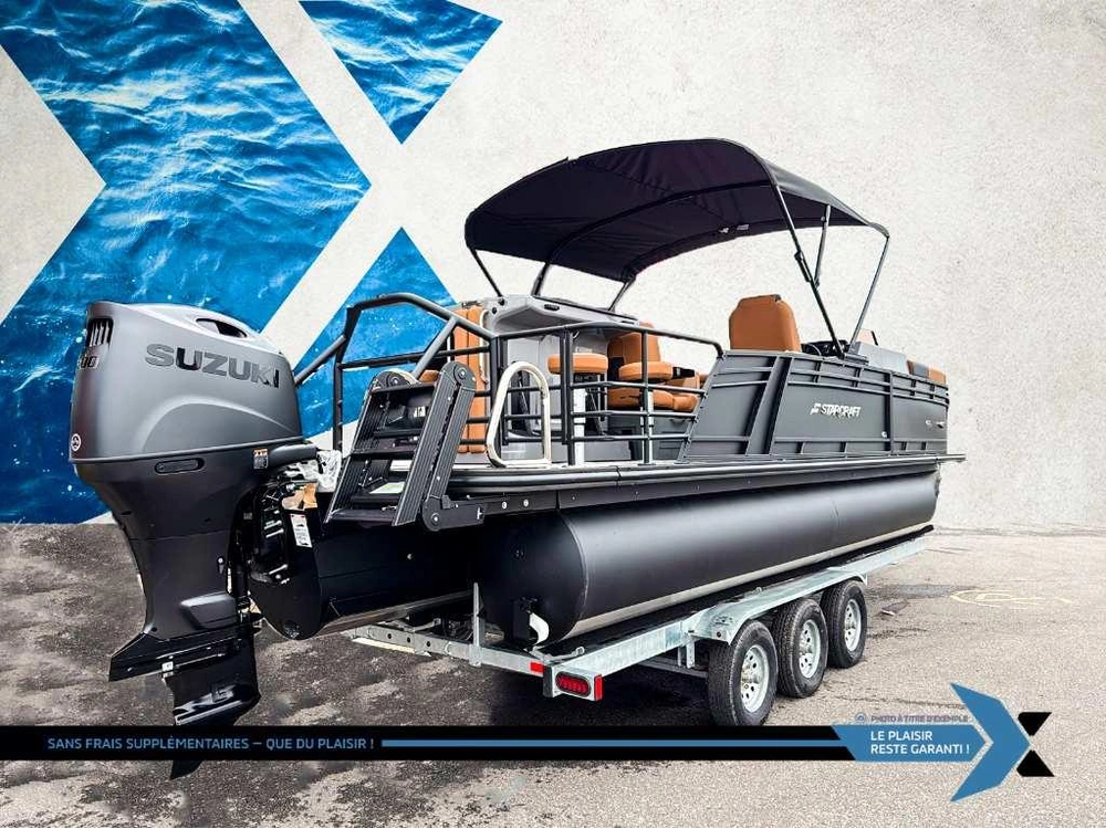 2026 Starcraft Ponton Sls-3 Bar Moteur 200 Hp Stealth Inclus alt