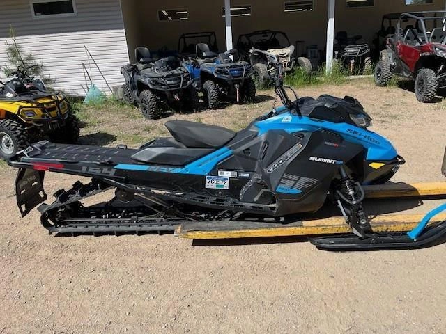 2019 Ski-doo Summit Sp 600r E-tec Shot 154 Octane Blue & Black alt