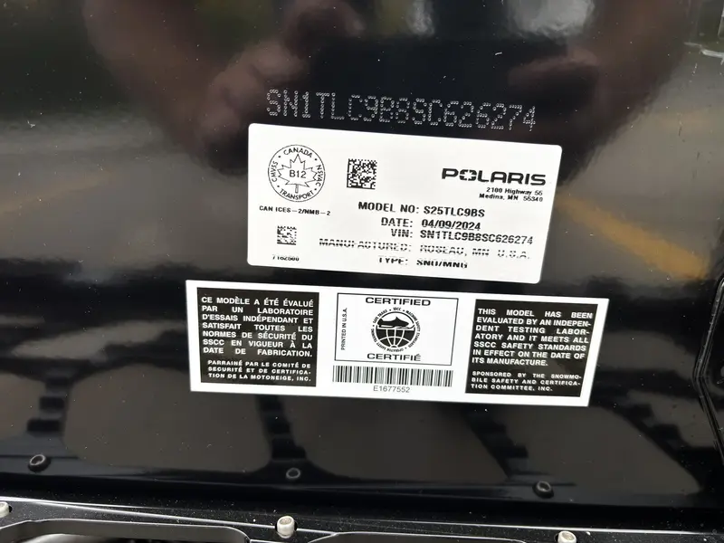 2025 Polaris PATRIOT 9R SWITCHBACK ASSAULT 146