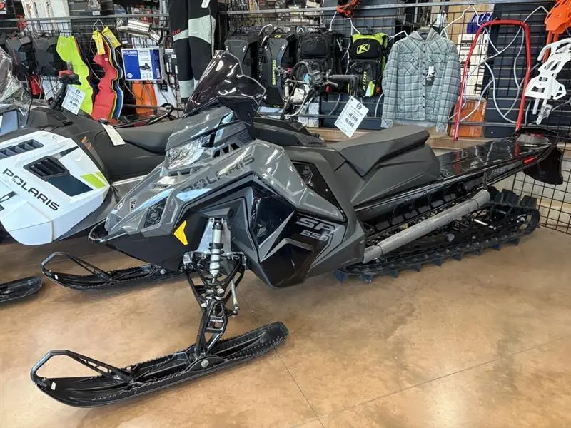 2025 Polaris 650 RMK SP 155 - Mirage Gray / Gloss Black