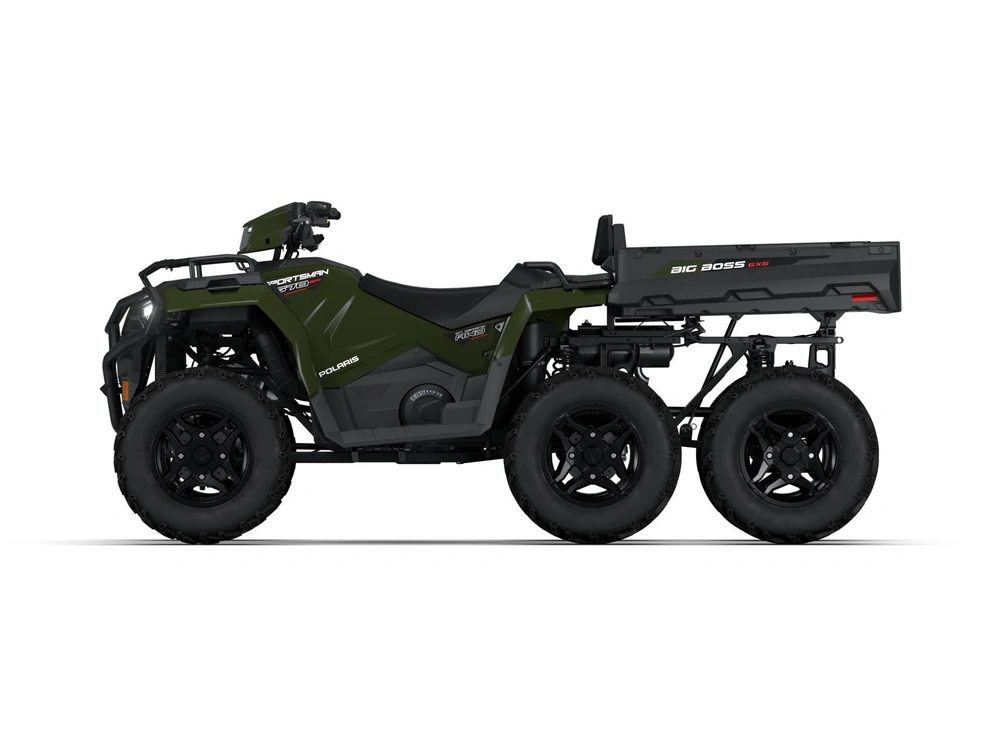 2026 Polaris Sportsman 6x6 570 Sage Green | En Stock Big Boss + Camouflage Dispo alt