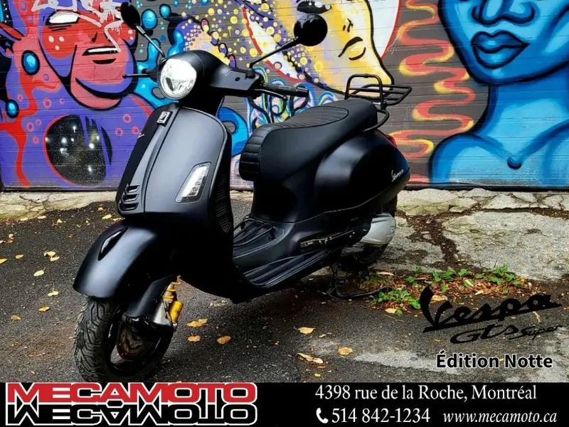 2020 Vespa GTS Super 300 Notte