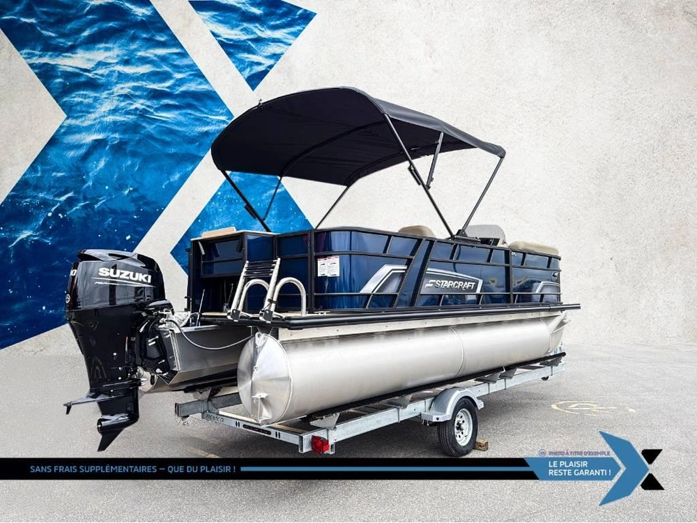 2026 Starcraft Ponton Ex-20 Fd Fish Peche Et Plaisance 90hp Inclus alt