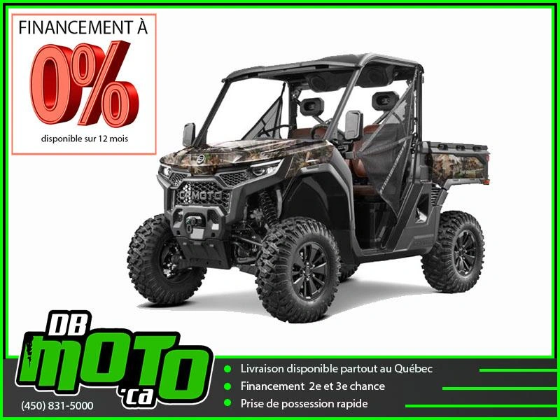 2026 Cfmoto U10 Pro Camo ** 0% D'intérêt Disponible ** alt