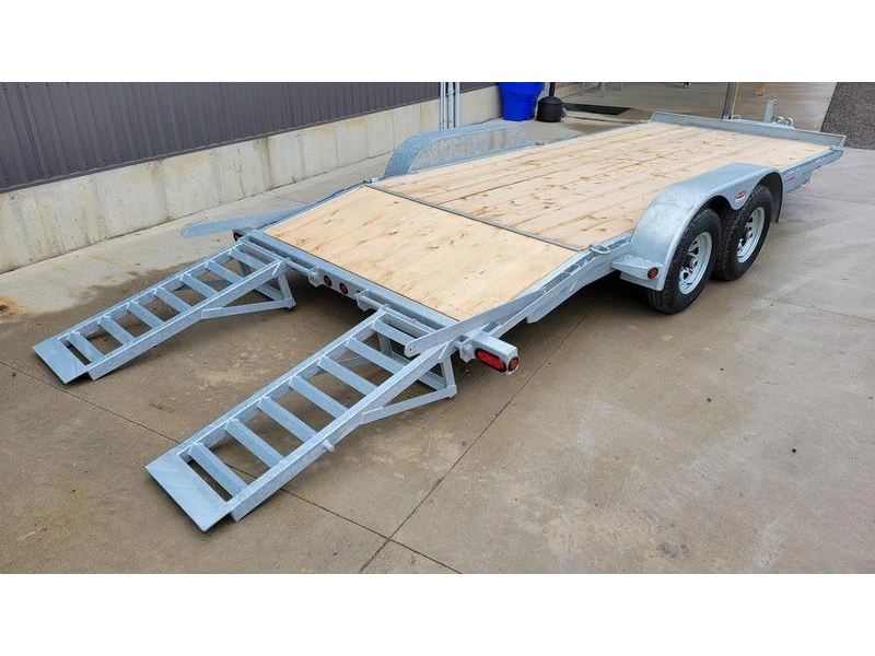 2023 Duratrail 6.5' X 20' - 5 Ton Galv Eqp Trailer W Steel Tongue Box alt