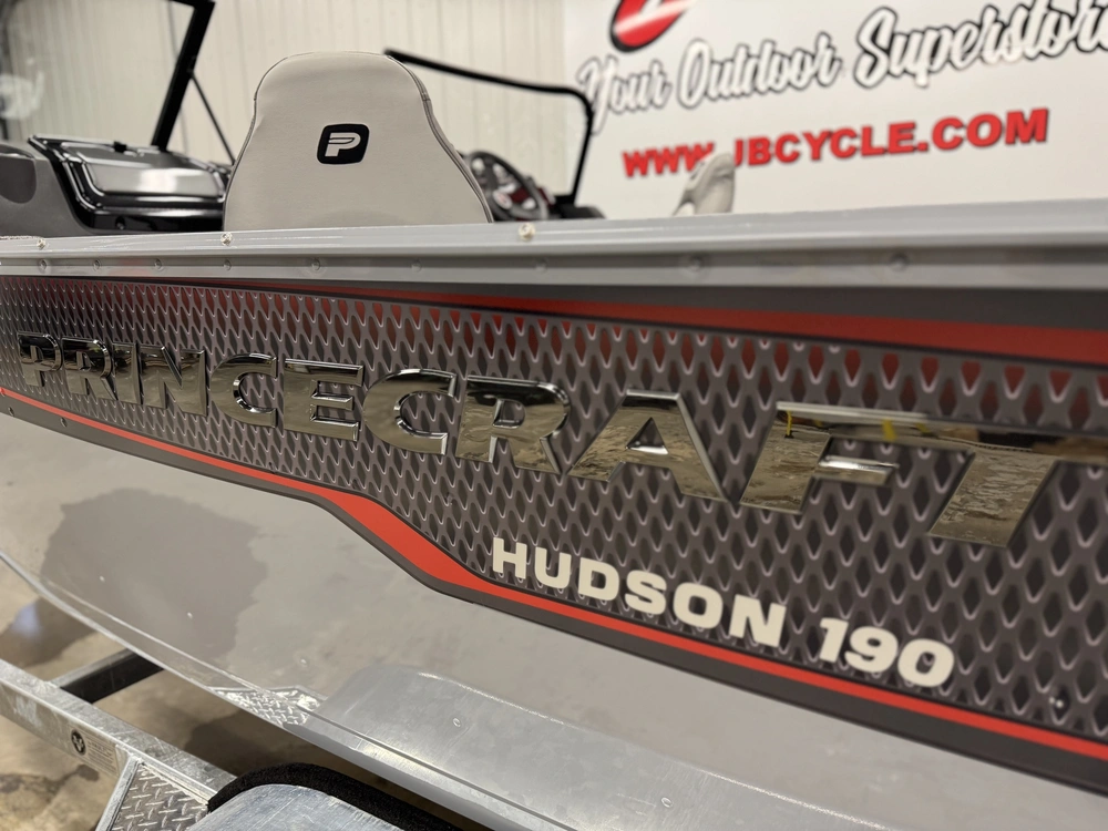 2026 Princecraft Hudson 190 Ws Grey 150r V6!! alt