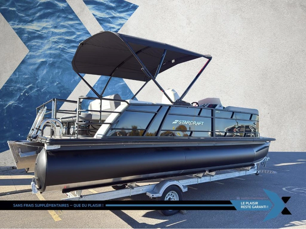 Starcraft Ponton Ex-22 Q Premium 3 Quilles140hp Inclus Demo 2026 alt