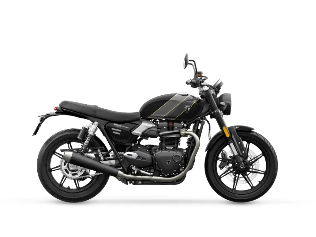 2026 Triumph Speed Twin 900 // Phantom Black/Aurum Gold 