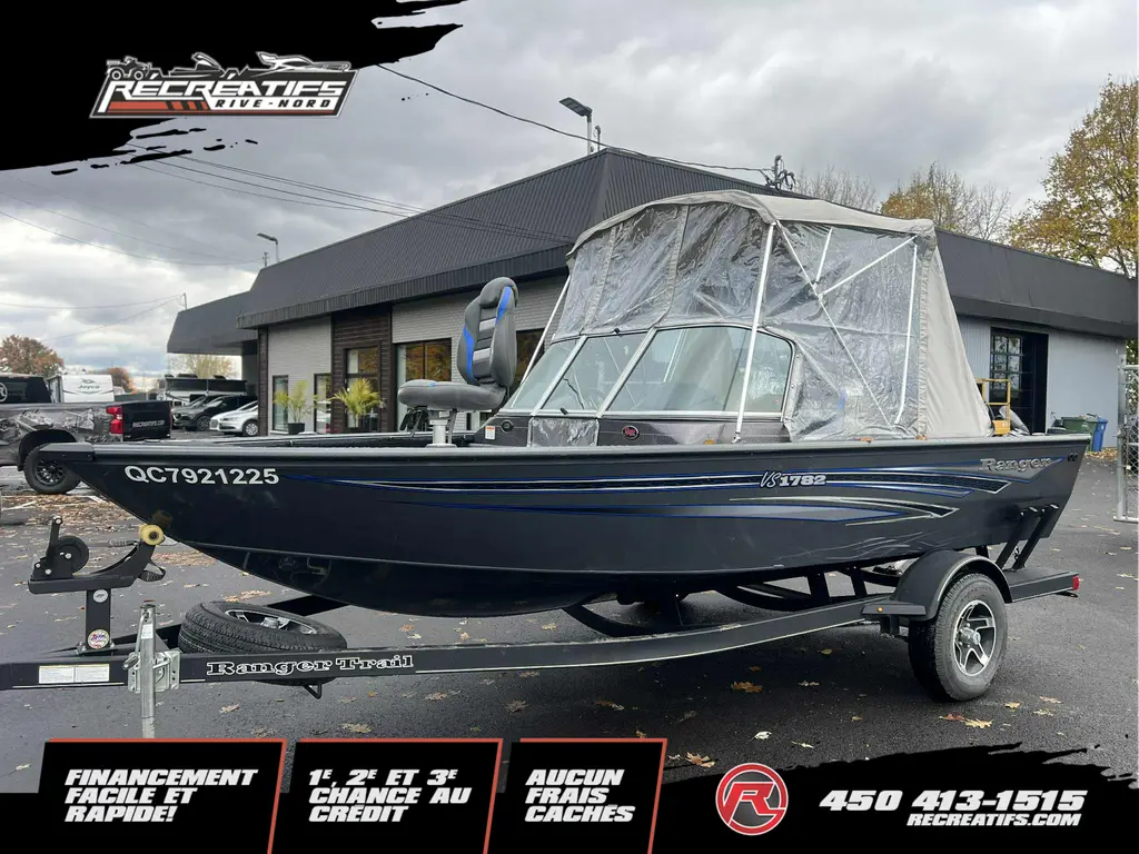 2021 Ranger Boats/Wood Mfg VS 1782 **MOTEUR MERCURY 150 PRO XS!!**