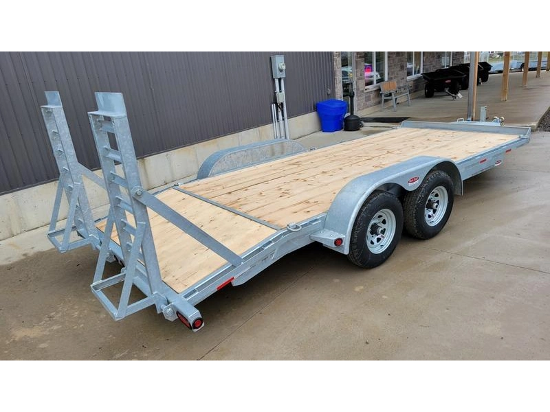 2023 Duratrail 6.5' X 20' - 5 Ton Galv Eqp Trailer W Steel Tongue Box alt
