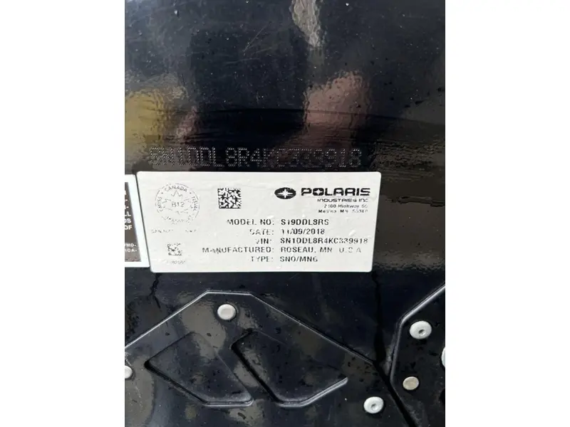 2019 Polaris 850 Switchback® XCR 136 SC Select