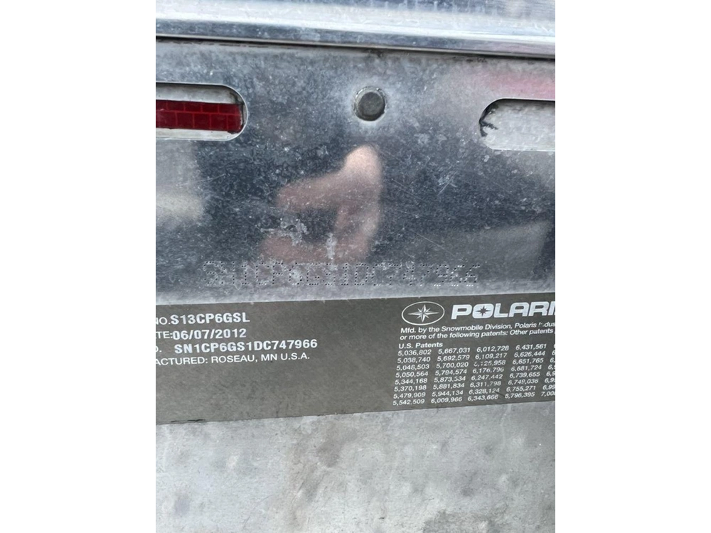 2013 Polaris 600 Indy® Sp alt