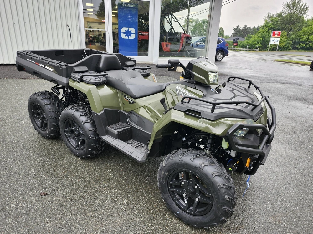 Polaris Sportsman 6x6 570 Sage Green | En Stock Big Boss + Camouflage Dispo 2026 alt