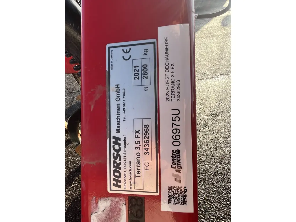 2021 Horsch TERRANO 3.5FX