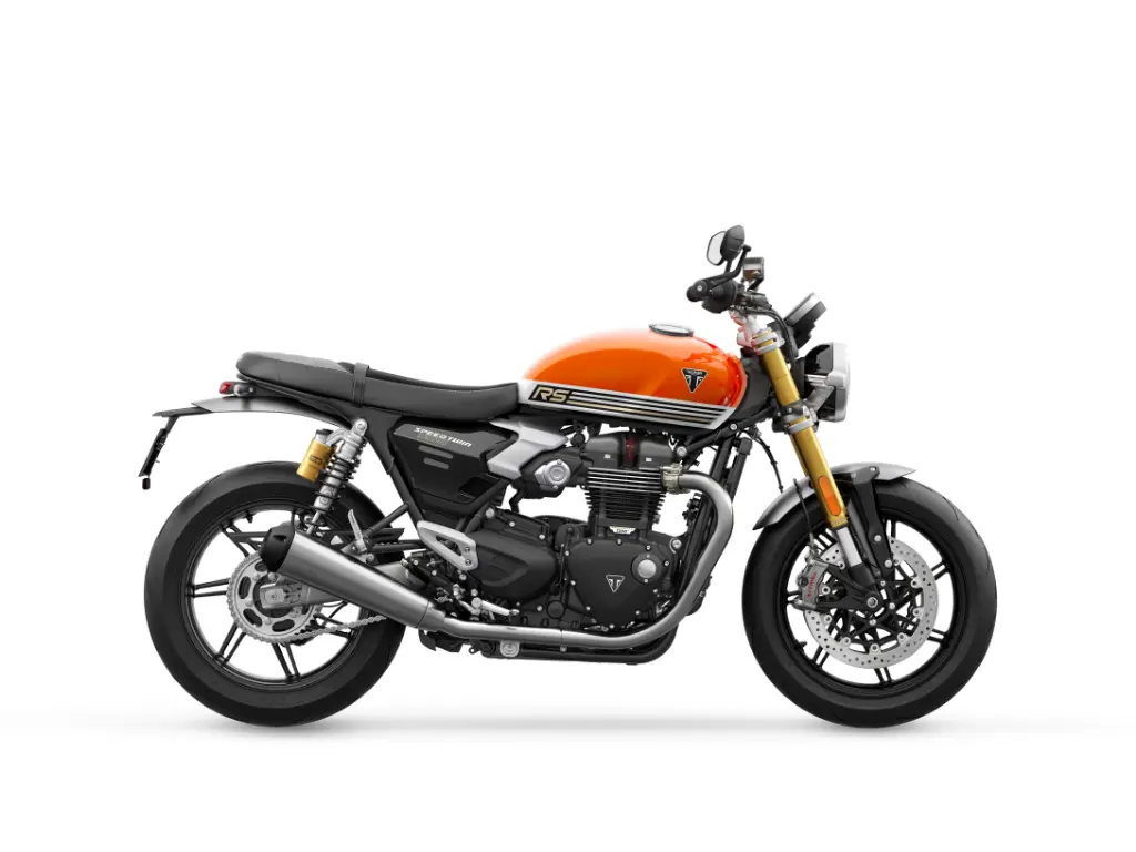 2026 Triumph Speed Twin 1200 RS // Baja Orange/Sapphire Black 