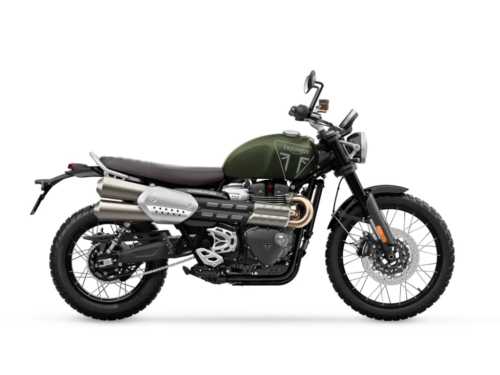 2026 Triumph Scrambler 1200 X // Matte Khaki Green 