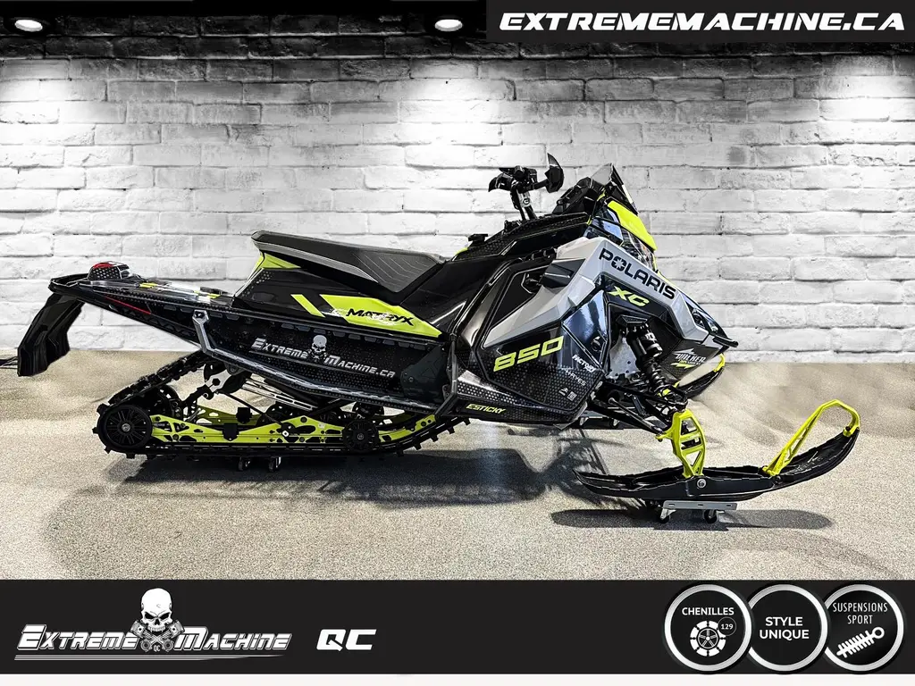 Polaris 850 INDY XC 129 - MATRYX 2022 - TRÈS PROPRE!!!