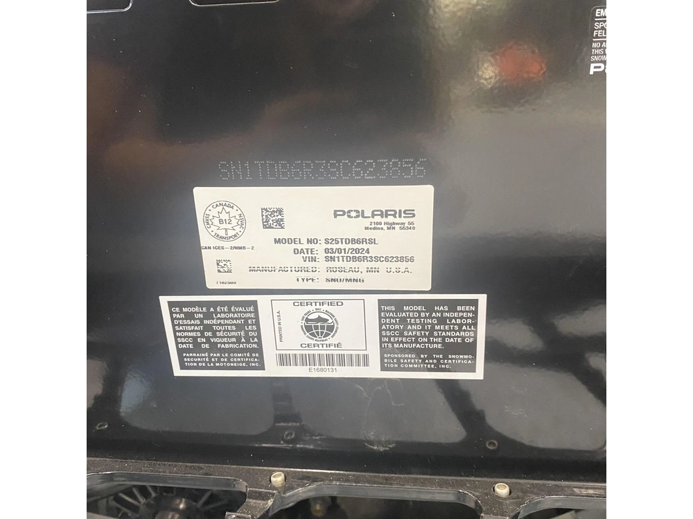 2025 Polaris 650 Indy Sp 137 alt