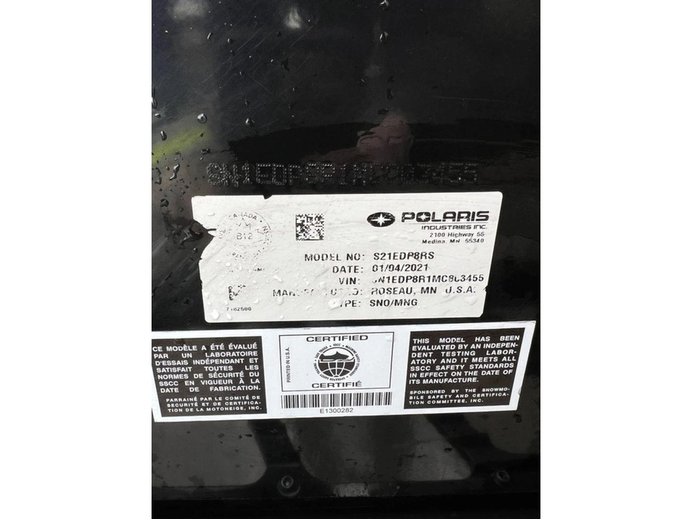 2021 Polaris 850 Indy Xc 137 alt