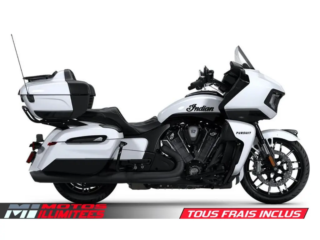 2025 Indian Motorcycles Pursuit Dark Horse With 112ci + Rider Assist Package + PowerBand Audio Package