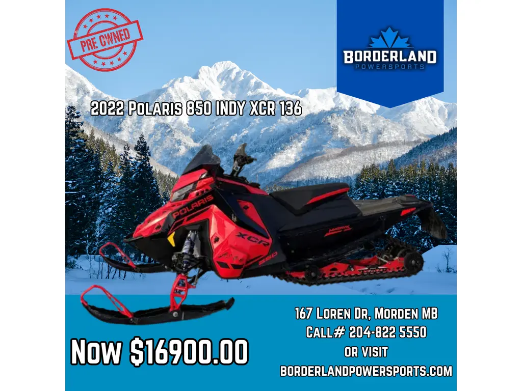 2022 Polaris 850 INDY XCR 136