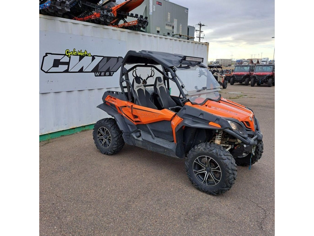 2022 Cfmoto Zforce 800 Trail Orange alt