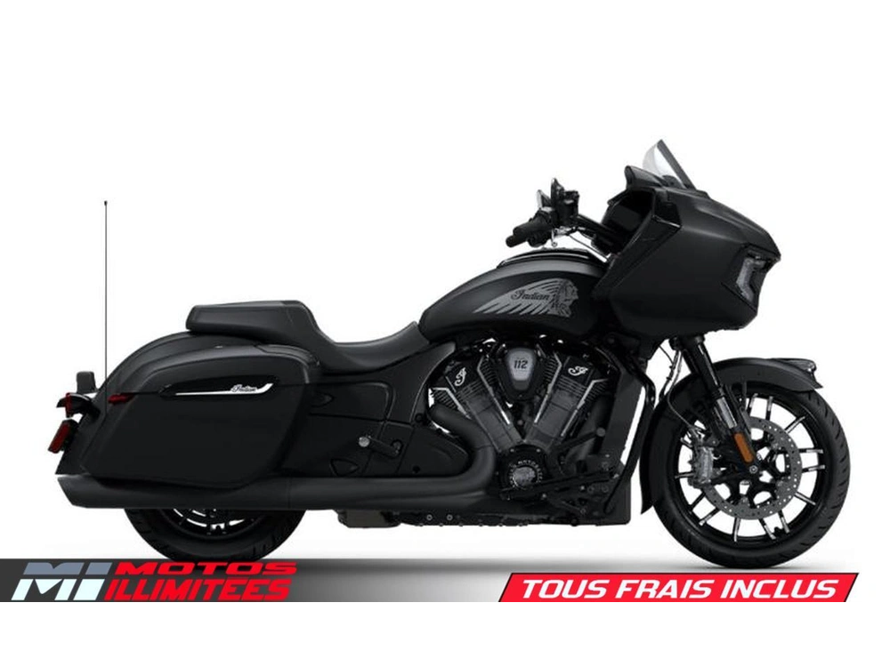 New 2025 Indian Motorcycle Challenger Dark Horse With 112ci   Rider