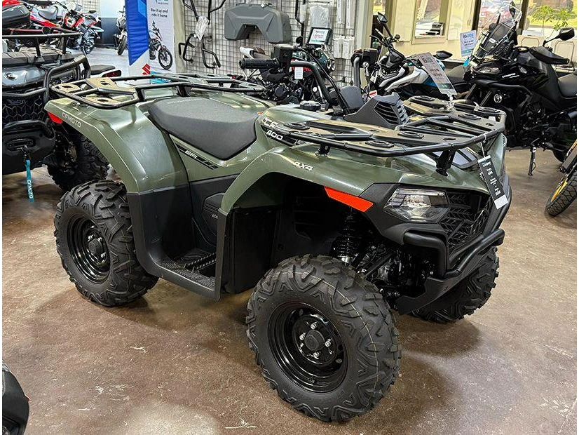 2025 Cfmoto Cforce 400 Hunter Green alt