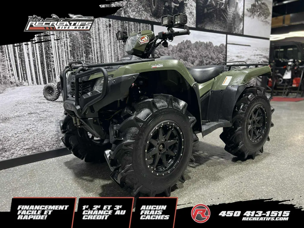 Honda FOREMAN 520 **PNEUS 31"MOTOHAVOK!!** 2021