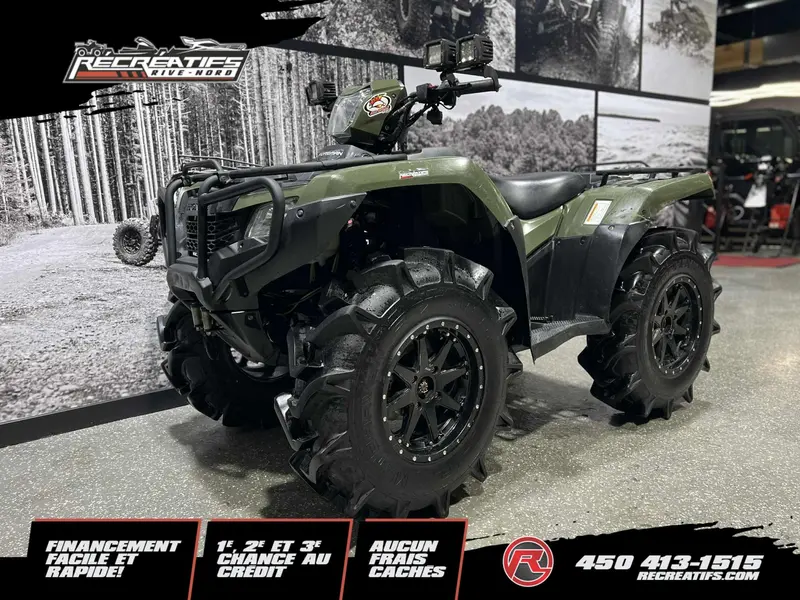 2021 Honda FOREMAN 520 **PNEUS 31"MOTOHAVOK!!** thumbnail 2