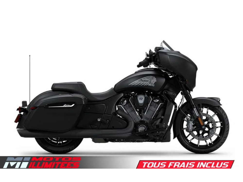2025 Indian Motorcycles Chieftain Powerplus Dark Horse With 112ci + Rider Assist Package + Powerband Audio Package alt