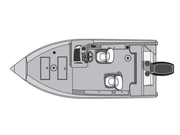 2023 Smoker-craft Angler / Patriot 16 Sc - Demo - Low Hours alt