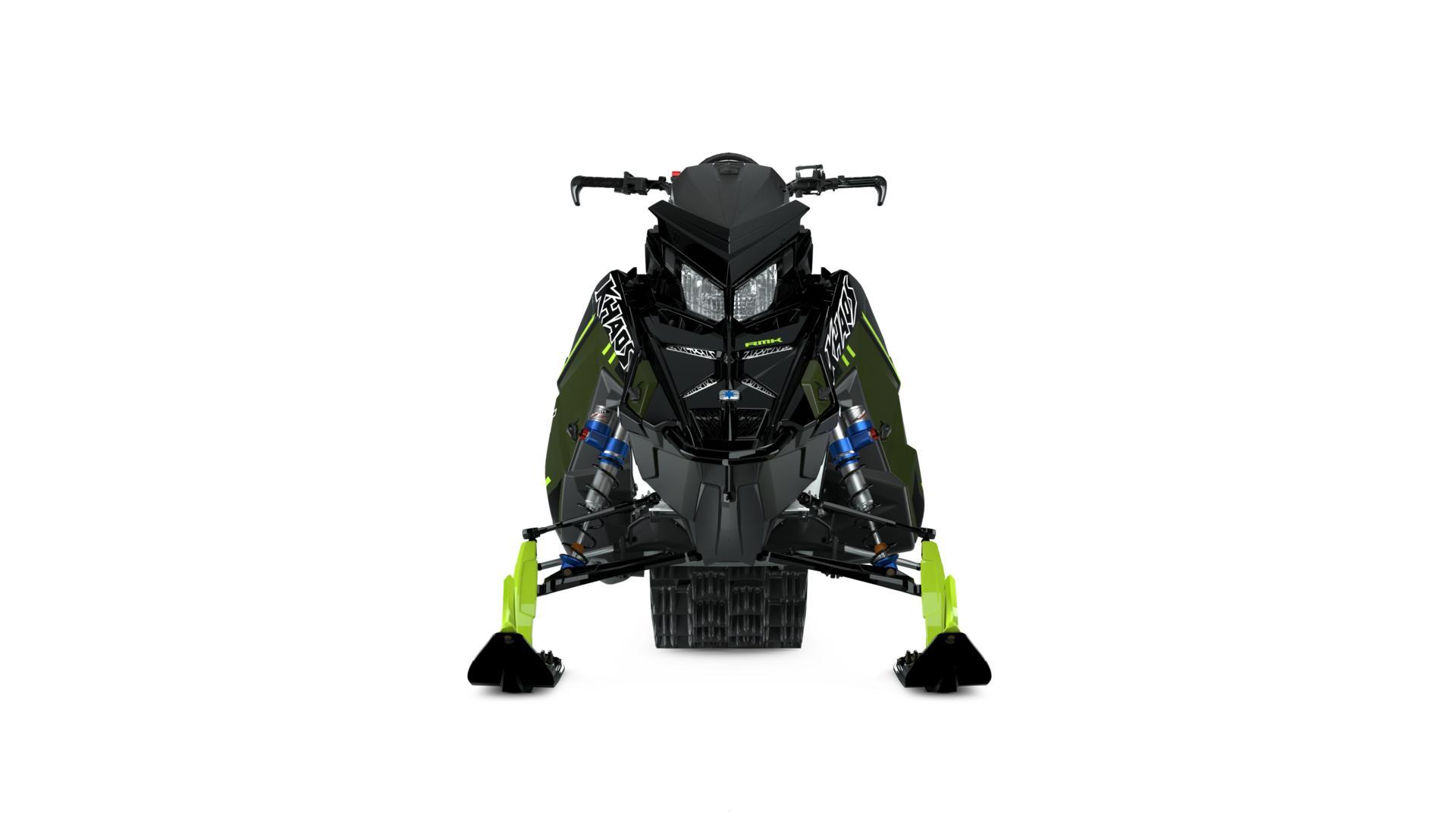 2026 Polaris Boost RMK KHAOS 165 - 7S Display, 3.25" Indy Red / Gloss Black