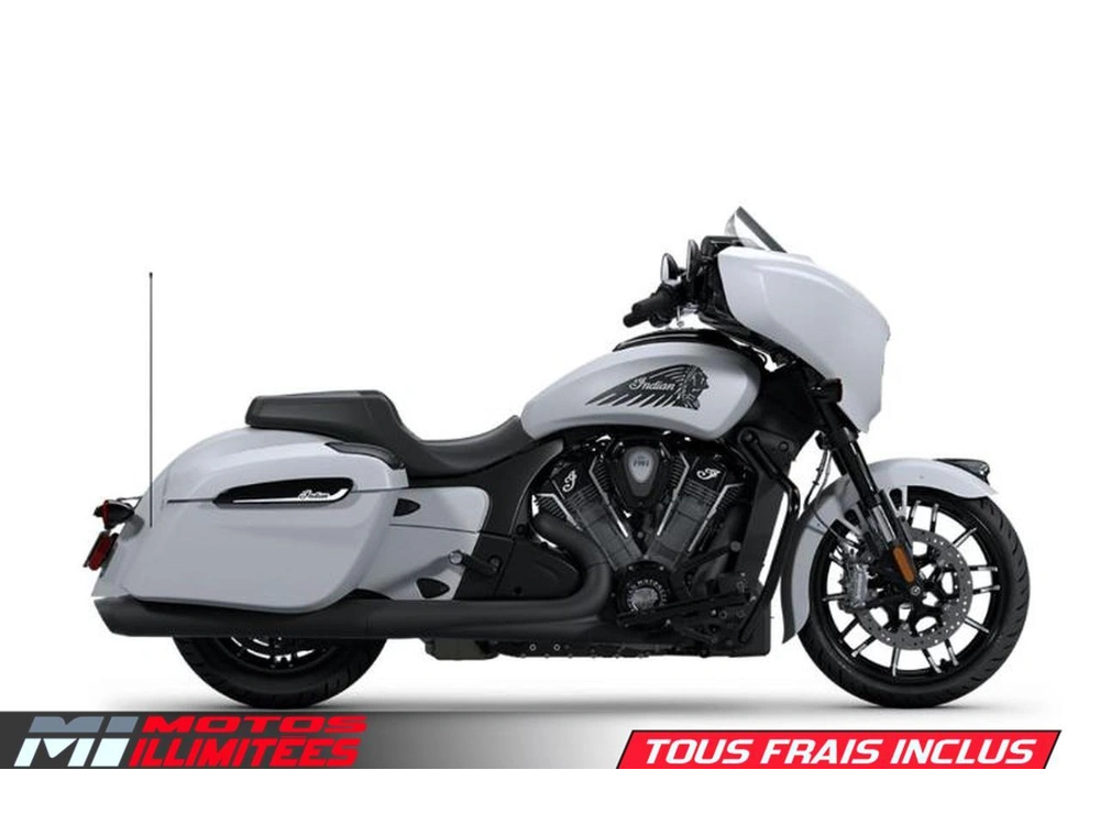 2025 Indian Motorcycles Chieftain Powerplus Dark Horse 108 With Powerband Audio Package alt