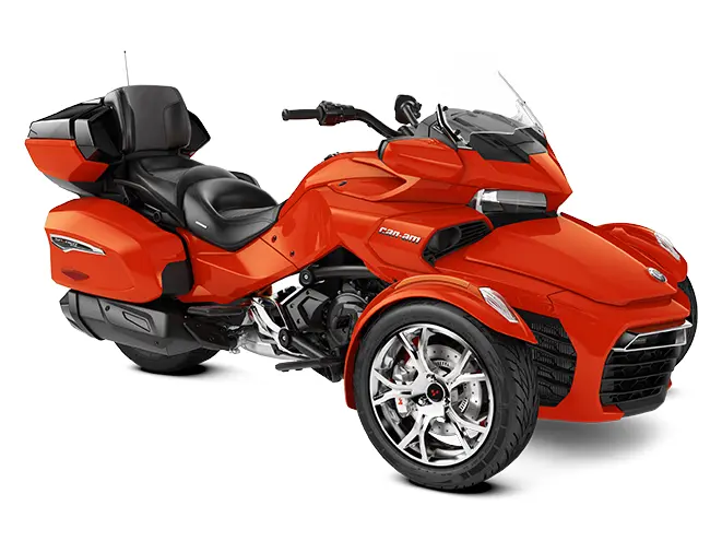 2021 Can-Am Spyder F3 Limited // Magma Red Metallic 