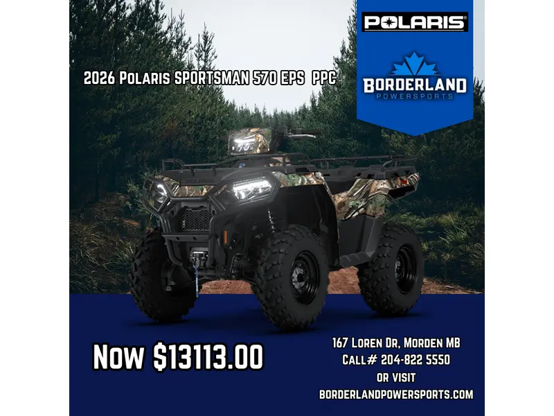 2026 Polaris SPORTSMAN 570 EPS  PPC