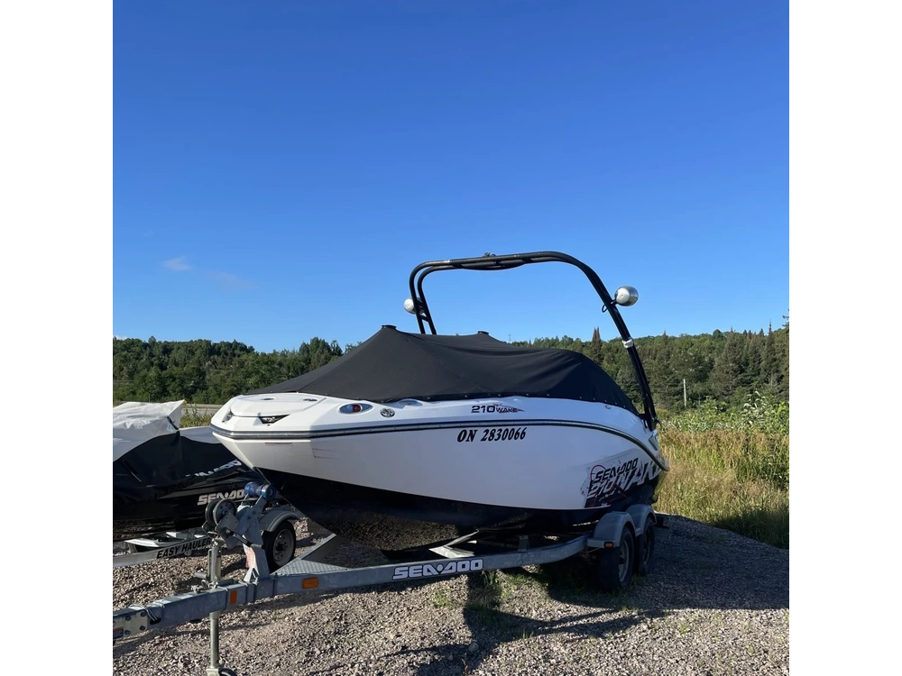 2011 Sea-doo Wake 210 With Trailer alt