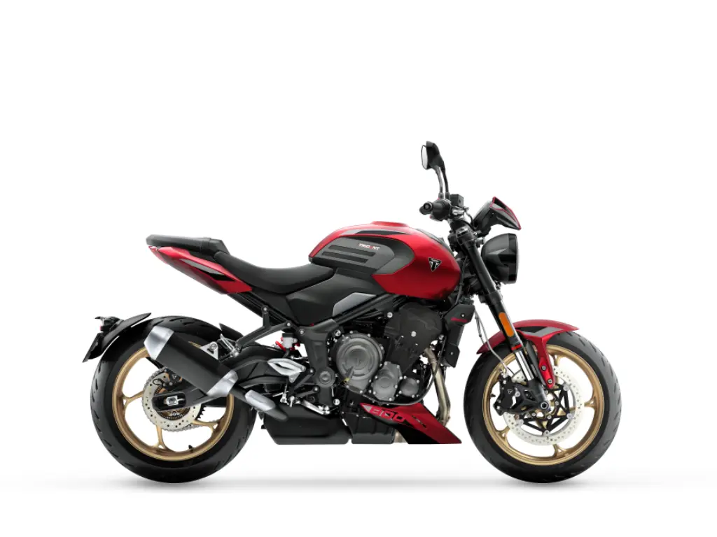 2026 Triumph Trident 800 // Carnival Red 