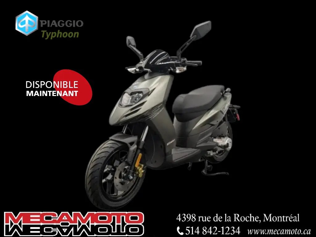 2026 Piaggio Typhoon 50