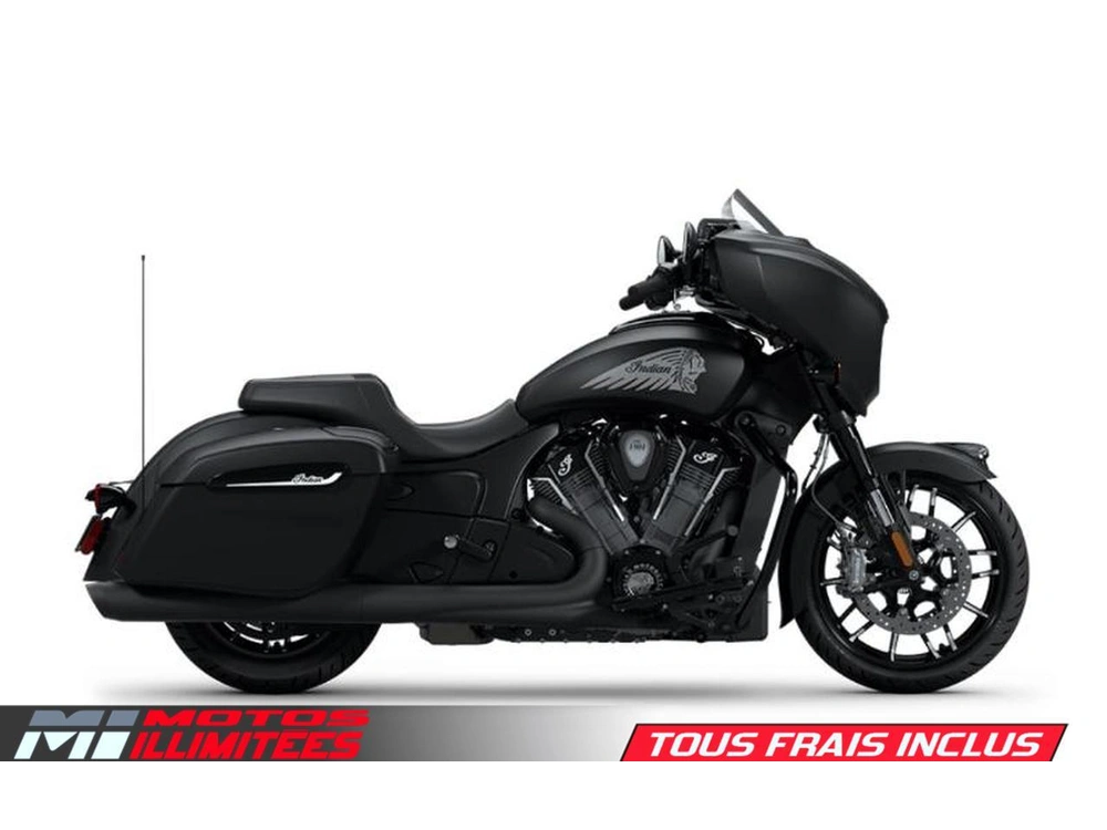 2025 Indian Motorcycles Chieftain Powerplus Dark Horse 108 With Powerband Audio Package alt