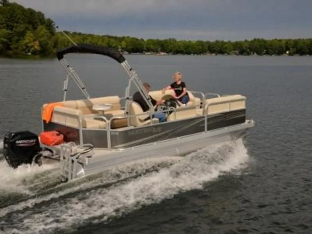 2023 Other C8518-blk-g Pontoon Cruise 18' alt