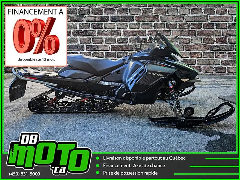 SKI DOO MACH Z 900 TURBO R ** 0% D'INTÉRÊT DISPONIBLE ** 2022