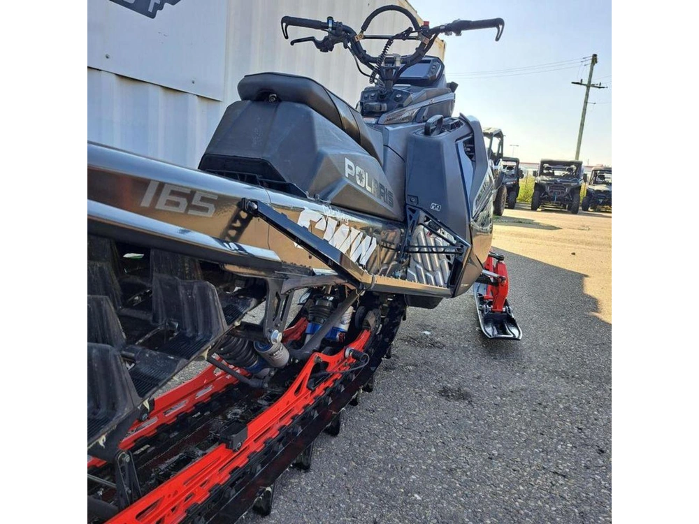 2025 Polaris 9r Rmk Khaos 165 Shadow Gray / Gloss Black alt