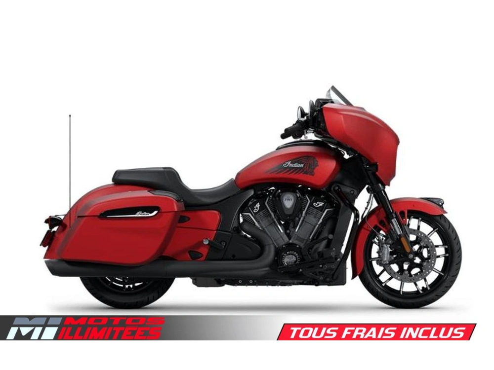 2025 Indian Motorcycles Chieftain Powerplus Dark Horse 108 With Powerband Audio Package alt