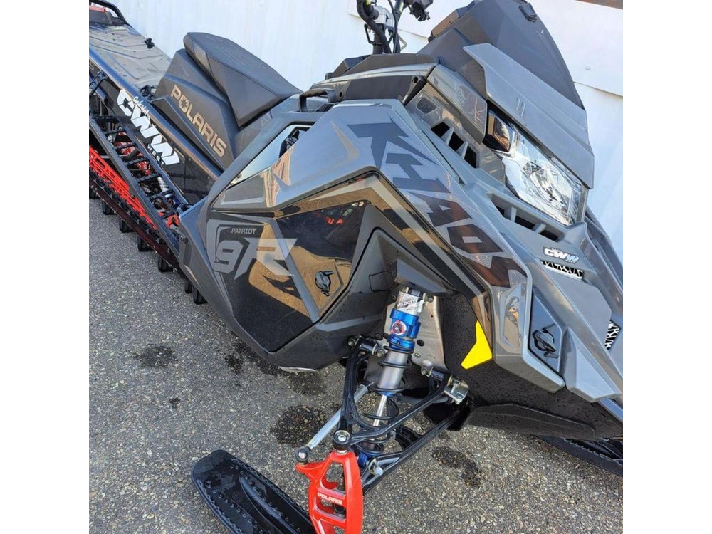 2025 Polaris 9r Rmk Khaos 165 Shadow Gray / Gloss Black alt