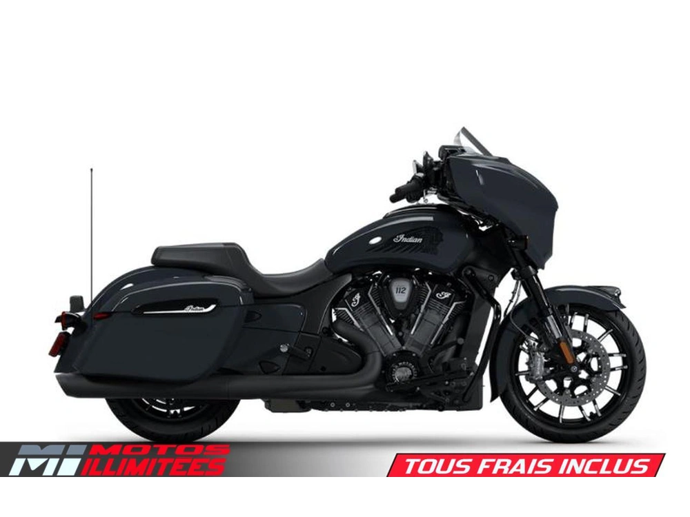 2025 Indian Motorcycles Chieftain Powerplus Dark Horse With 112ci + Rider Assist Package + Powerband Audio Package alt